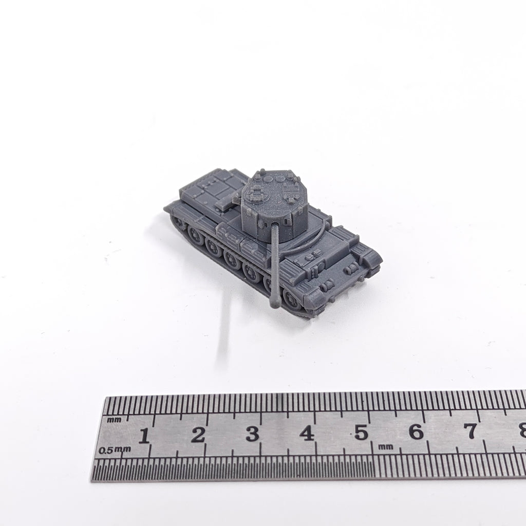 1/144 Scale unpainted miniatures FV4101 Charioteer Self-Propelled Tank Destroyer Model kitss