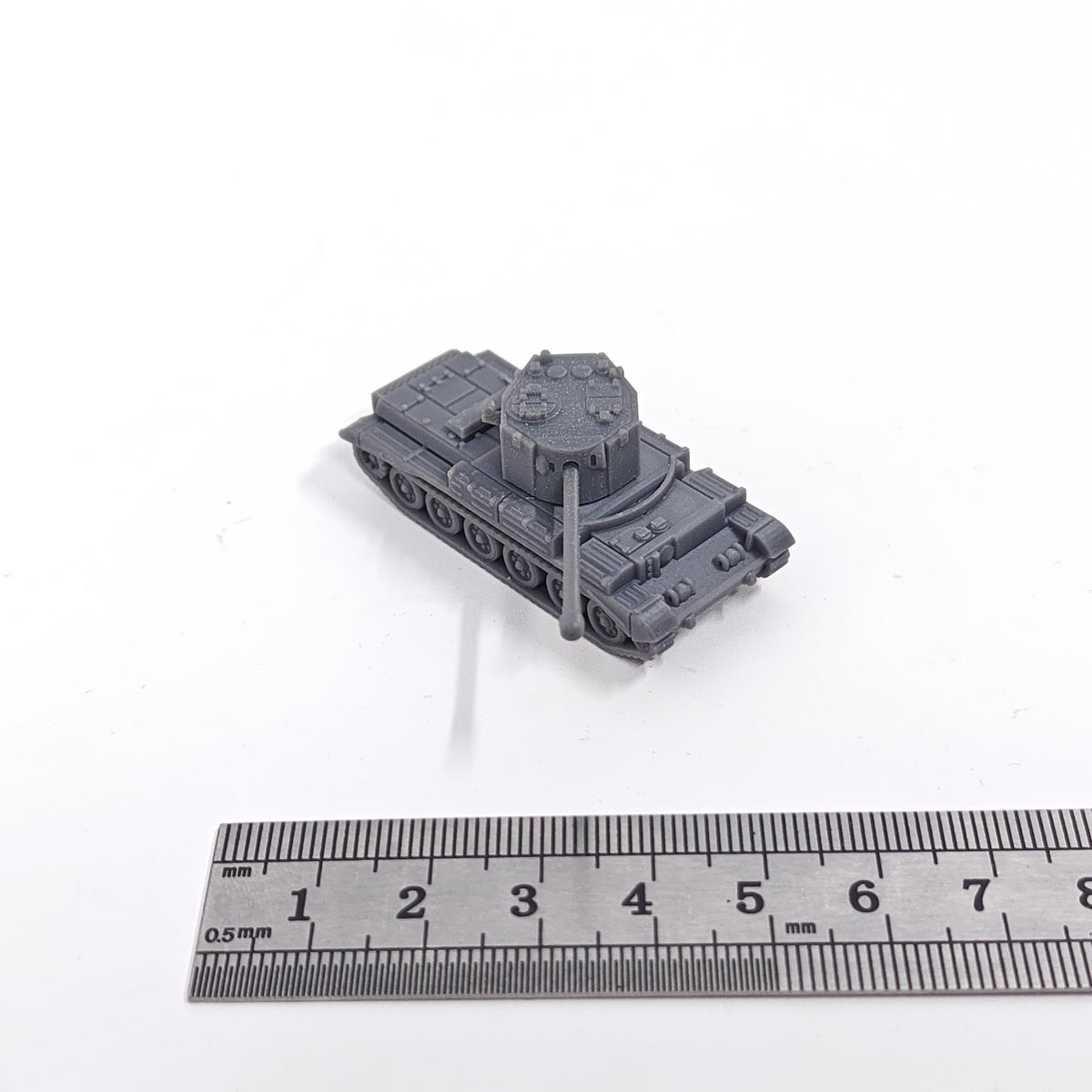 1/144 Scale unpainted miniatures FV4101 Charioteer Self-Propelled Tank Destroyer Model kitss