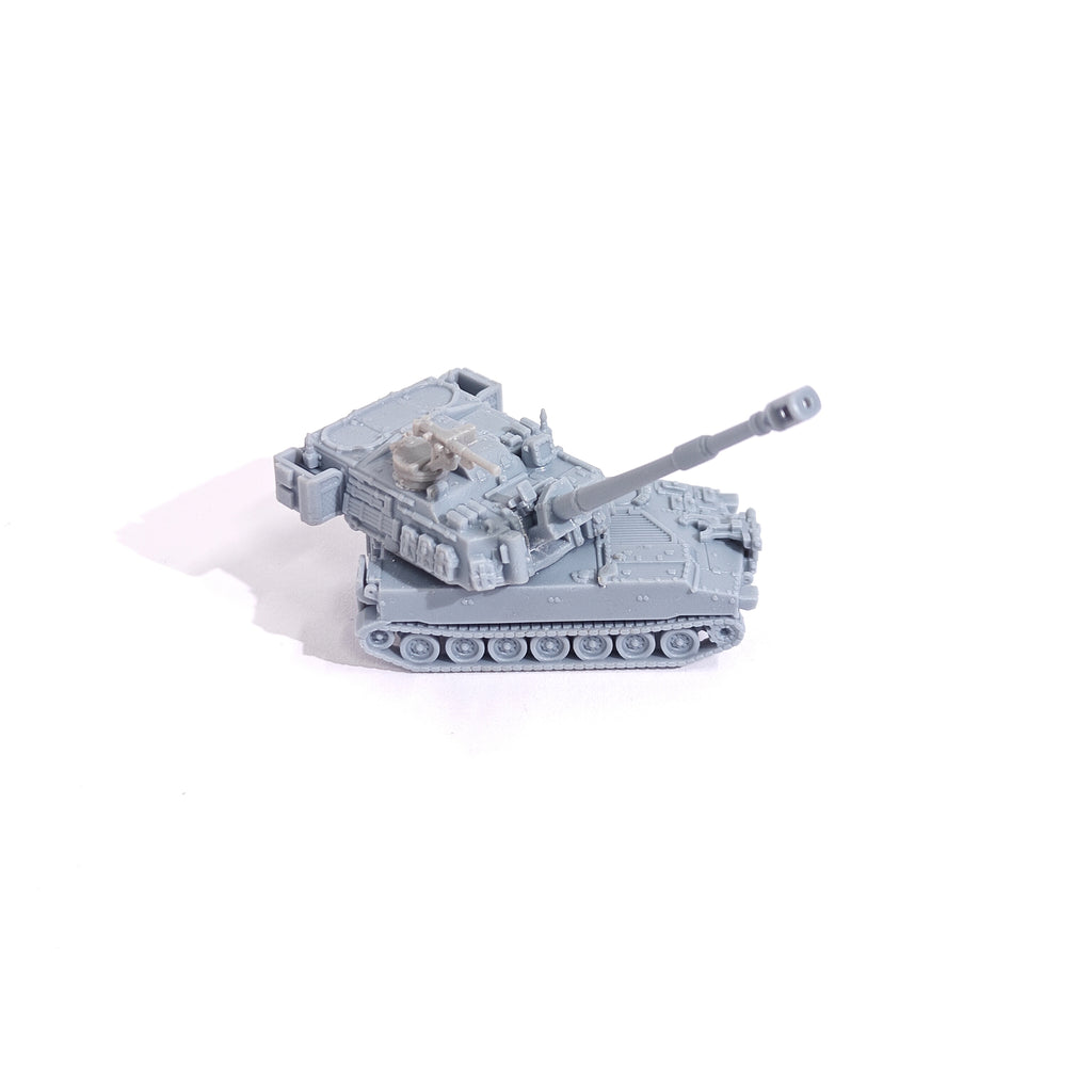 1/144 Scale M109 A6 155mm Artillery System unpainted miniatures reisn Model kits