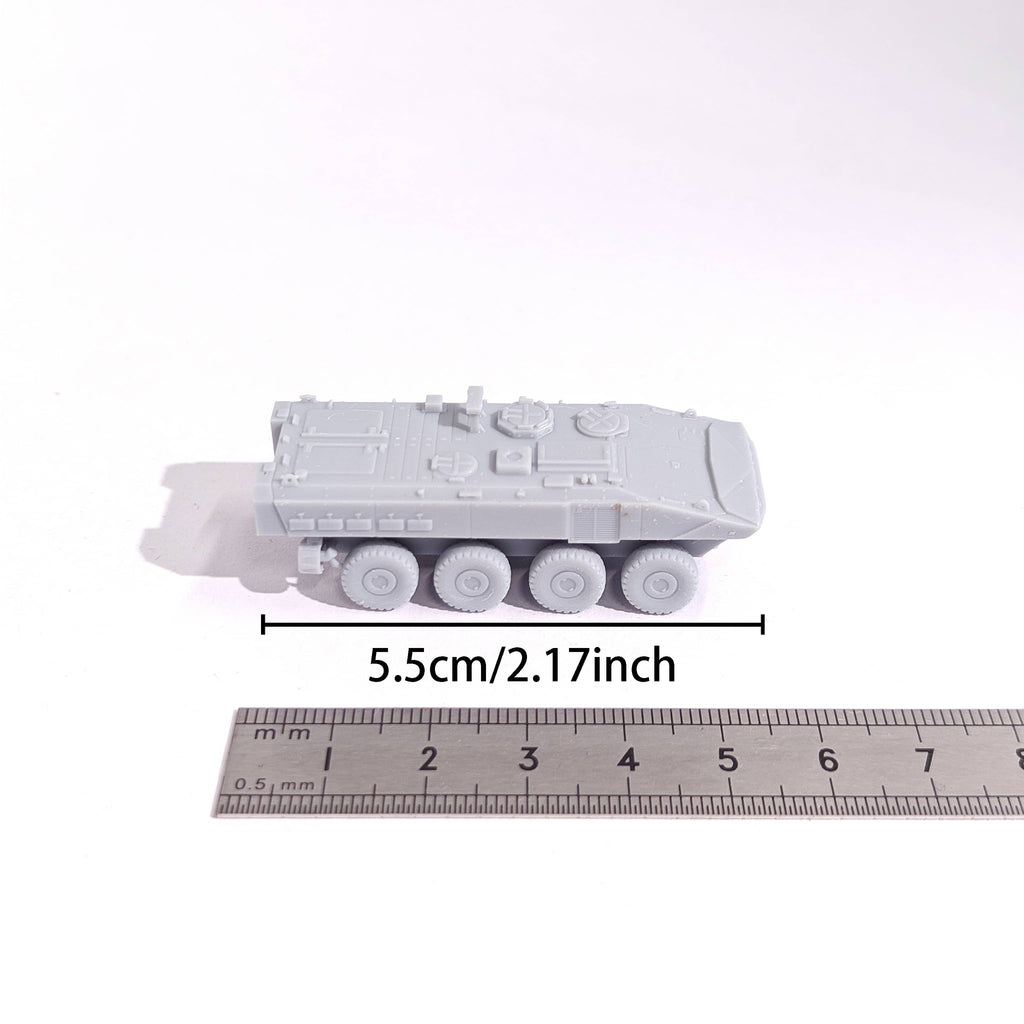 1/144 Scale BAE Amphibious Combat Vehicles unpainted miniatures reisn Model kits