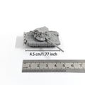 1/144 Scale up-armoured T-80BVM Main Battle Tank Model kits