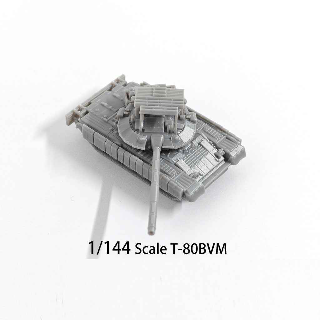 1/144 Scale up-armoured T-80BVM Main Battle Tank Model kits