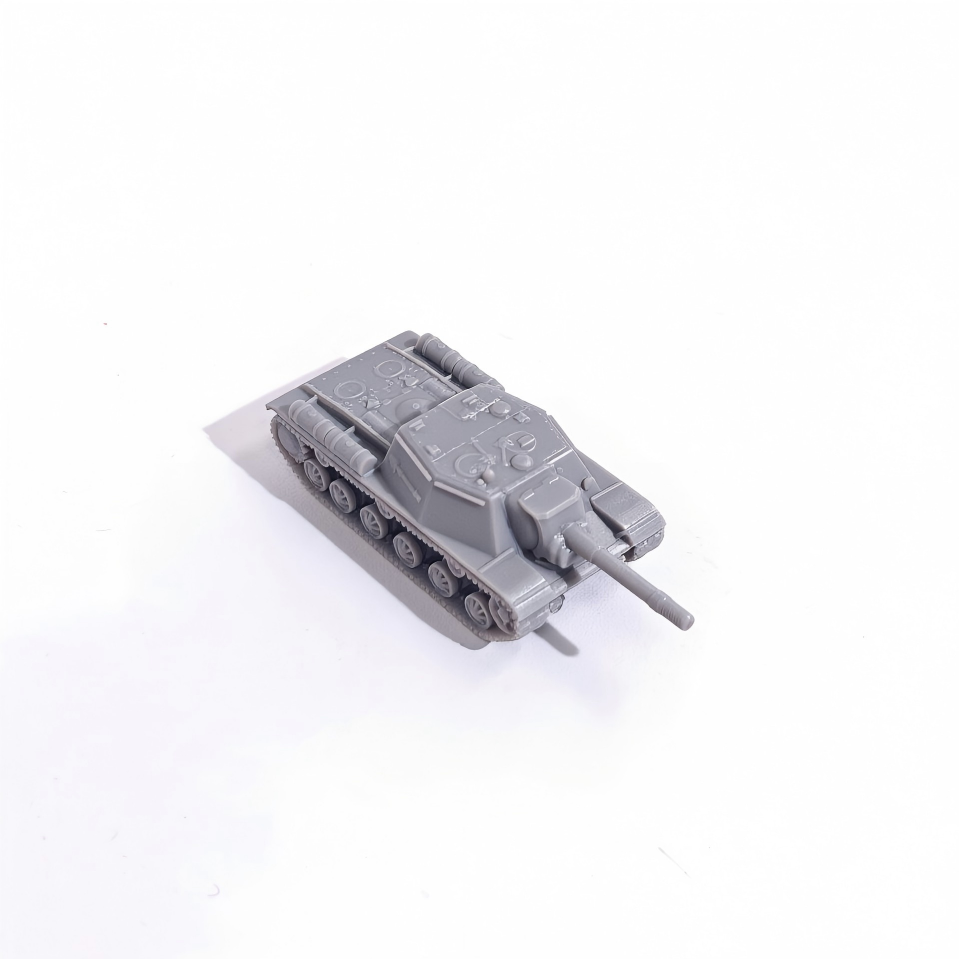1/144 Scale SU-152 self propelled gun unpainted miniatures reisn Model kits