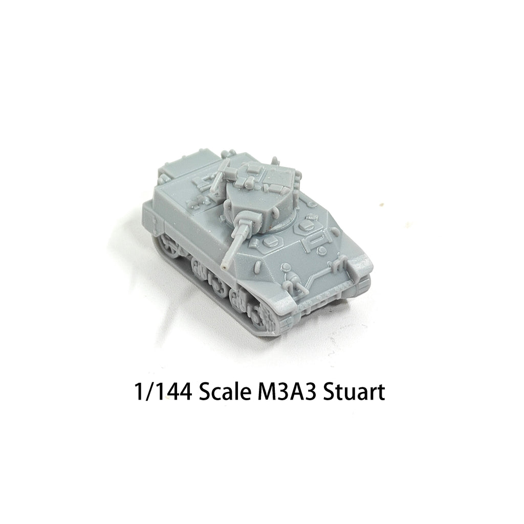 1/144 Scale M3A3 Stuart light tanks Model kits