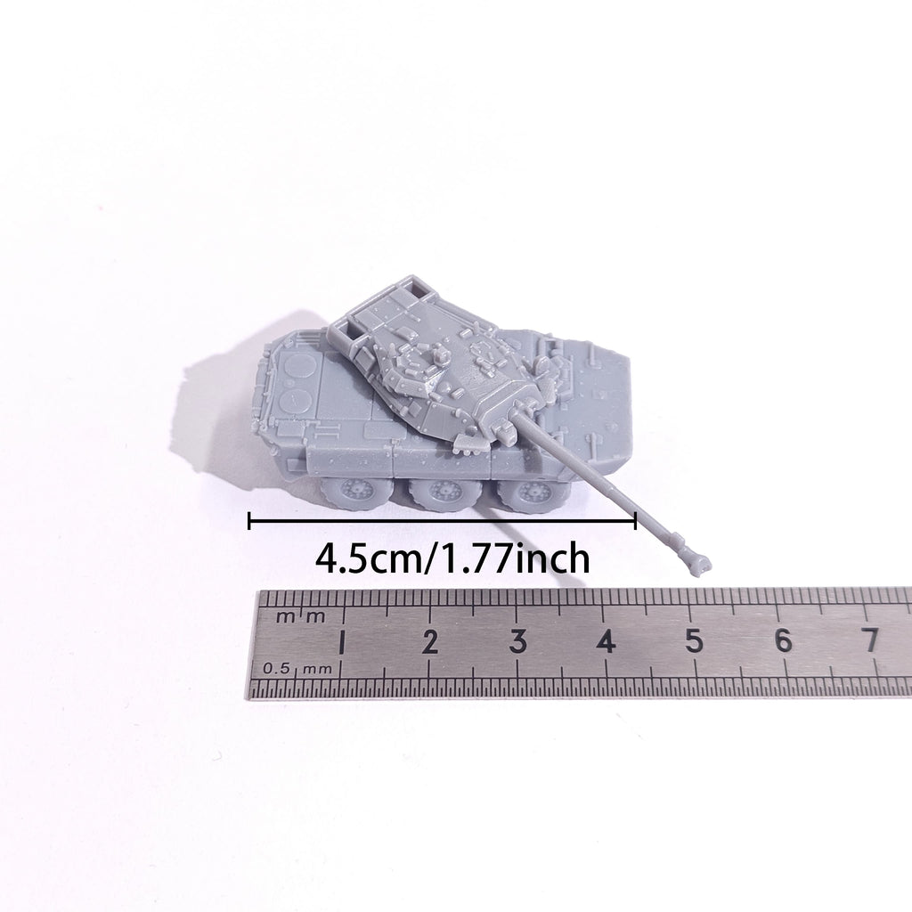 1/144 Scale AMX-10RCR Tank Destroyer unpainted miniatures reisn Model kits