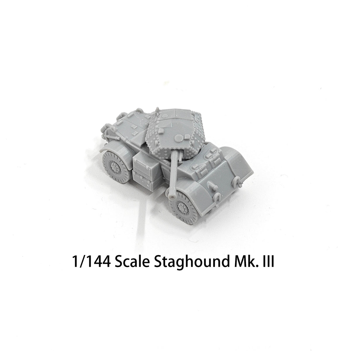 1/144 Scale Staghound Mk III Wheeled Armored Car Model kits