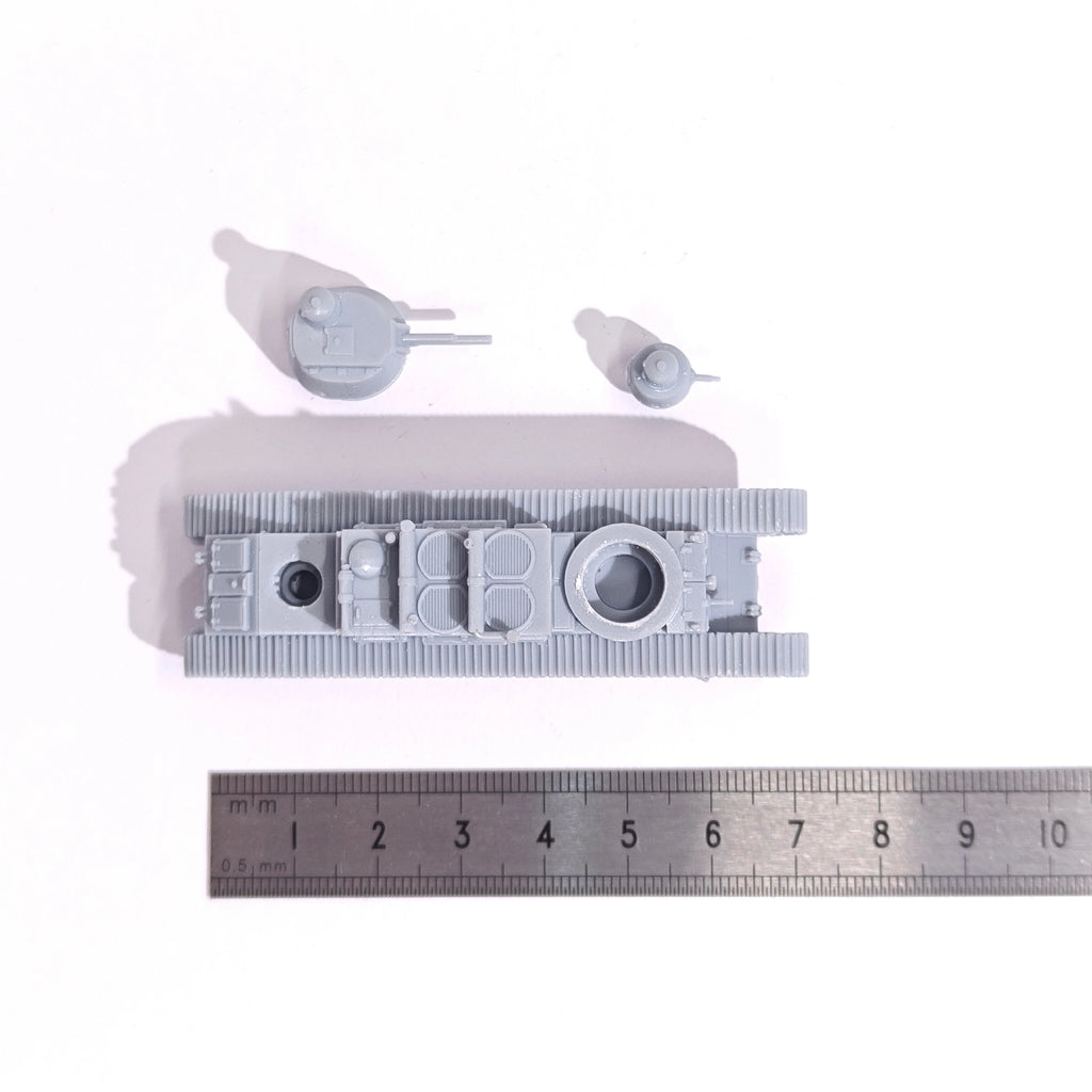 1/144 Scale FCM Char 2C super heavy tank unpainted miniatures reisn Model kits