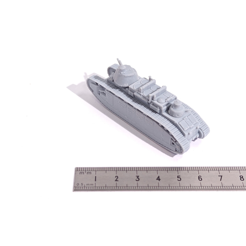 1/144 Scale FCM Char 2C super heavy tank unpainted miniatures reisn Model kits