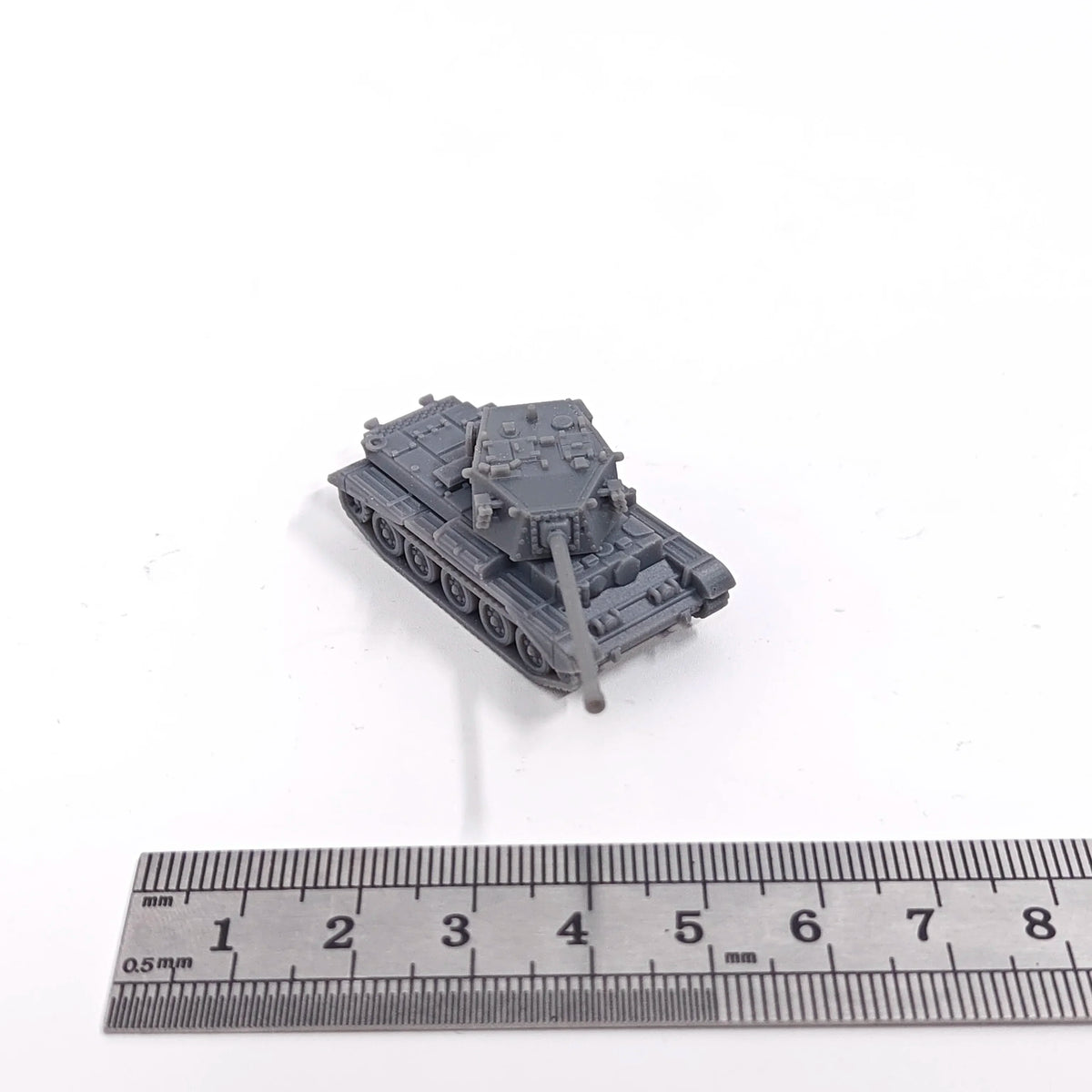1/144 Scale unpainted miniatures FV4101 Charioteer Self-Propelled Tank Destroyer Model kitss