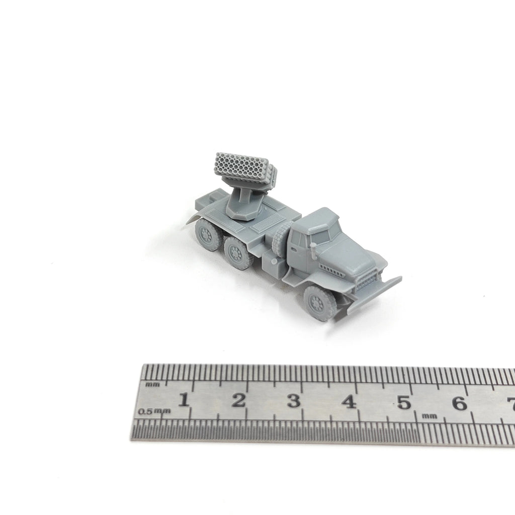 1/144 Scale BM-21 122-mm Multiple Rocket Launcher Model kits