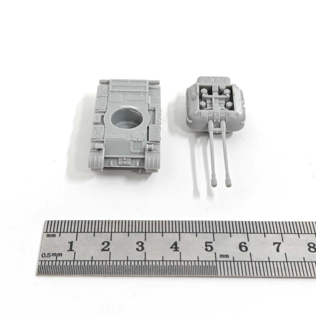 1/144 Scale ZSU-57-2 Soviet SPAAG Model kits Unpainted miniatures