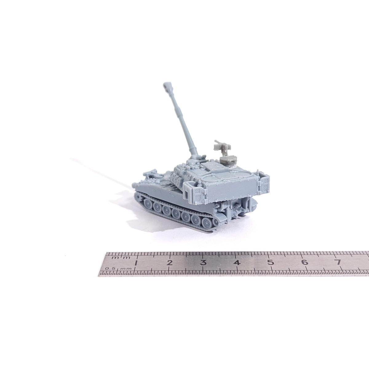 1/144 Scale M109 A6 155mm Artillery System unpainted miniatures reisn Model kits