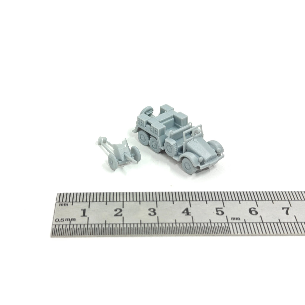 1/144 Scale Protze KFZ 69 with 3,7cm Pak Model kits