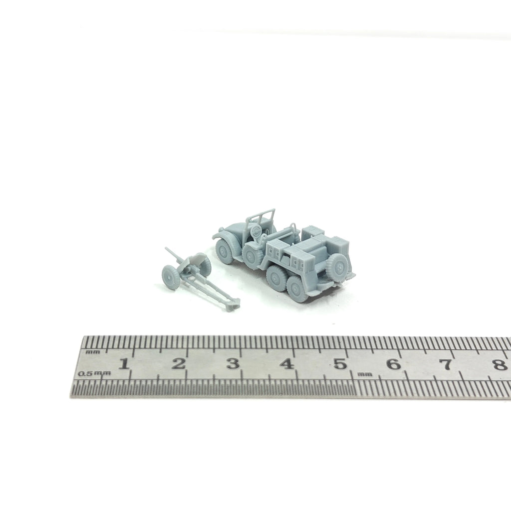 1/144 Scale Protze KFZ 69 with 3,7cm Pak Model kits
