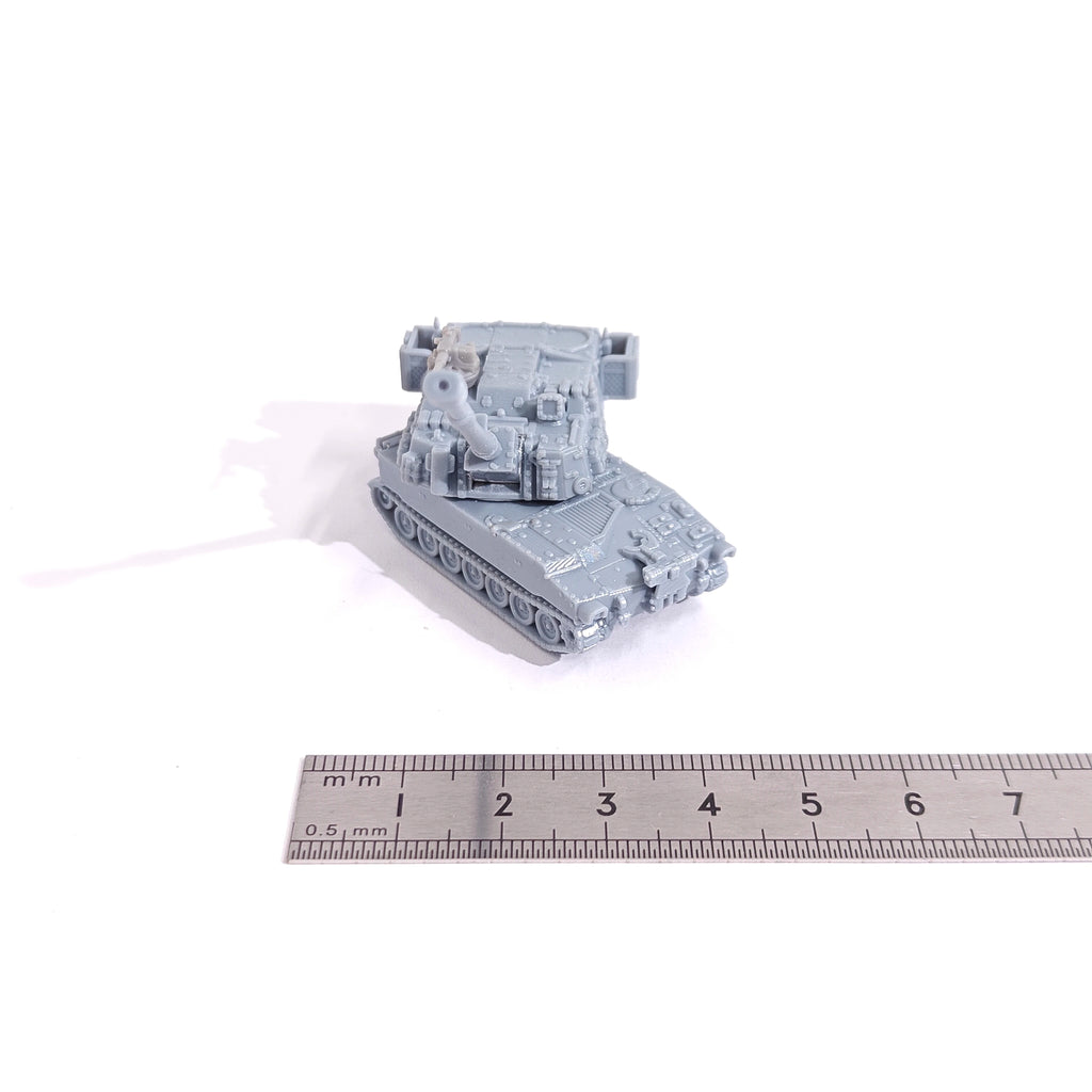 1/144 Scale M109 A6 155mm Artillery System unpainted miniatures reisn Model kits