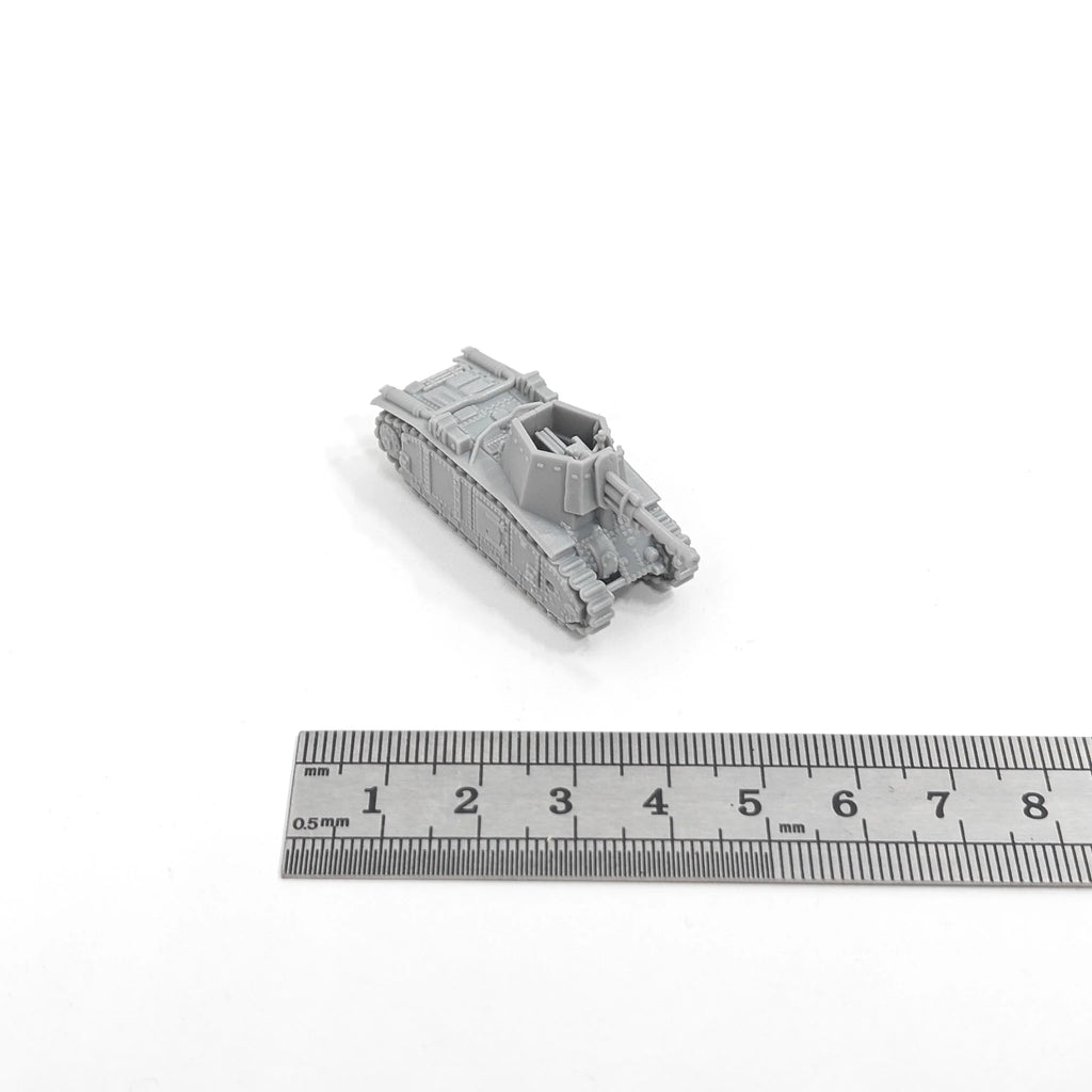 1/144 Scale 10.5 cm leFH 18/3 (Sf.) auf Geschützwagen B2(f) model kit