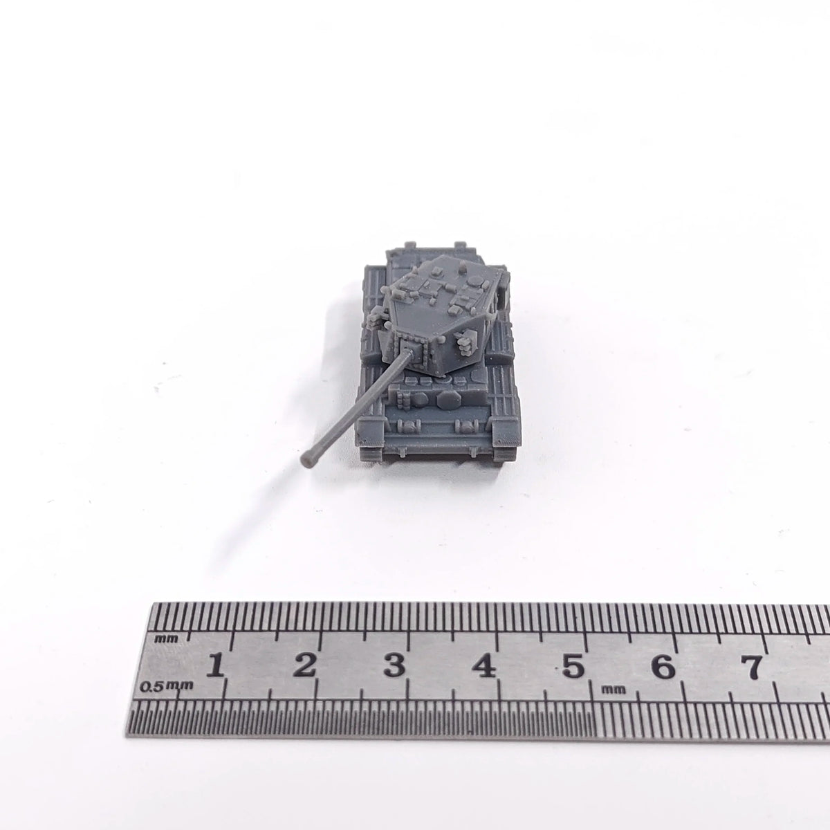 1/144 Scale unpainted miniatures FV4101 Charioteer Self-Propelled Tank Destroyer Model kitss