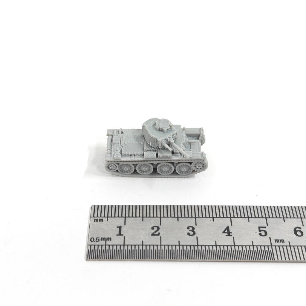 1/144 Scale Panzer 38(t) Model kits Unpainted miniatures