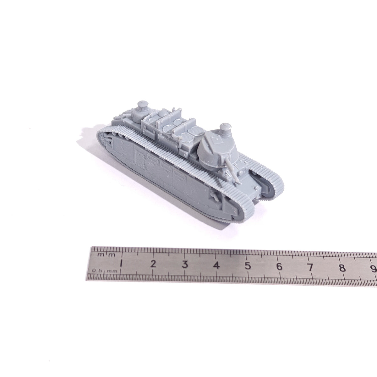 1/144 Scale FCM Char 2C super heavy tank unpainted miniatures reisn Model kits