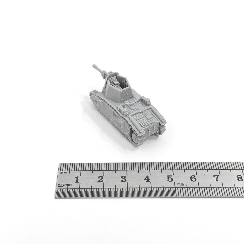 1/144 Scale 10.5 cm leFH 18/3 (Sf.) auf Geschützwagen B2(f) model kit