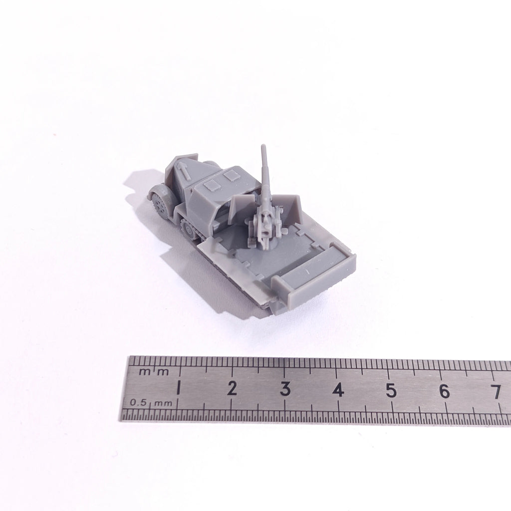 1/144 Scale Sd.Kfz.7 with Flak unpainted miniatures reisn Model kits