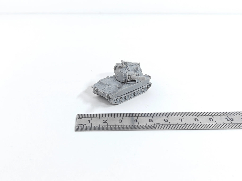 1/144 Scale unpainted miniatures M109 Self-Propelled Model kitss