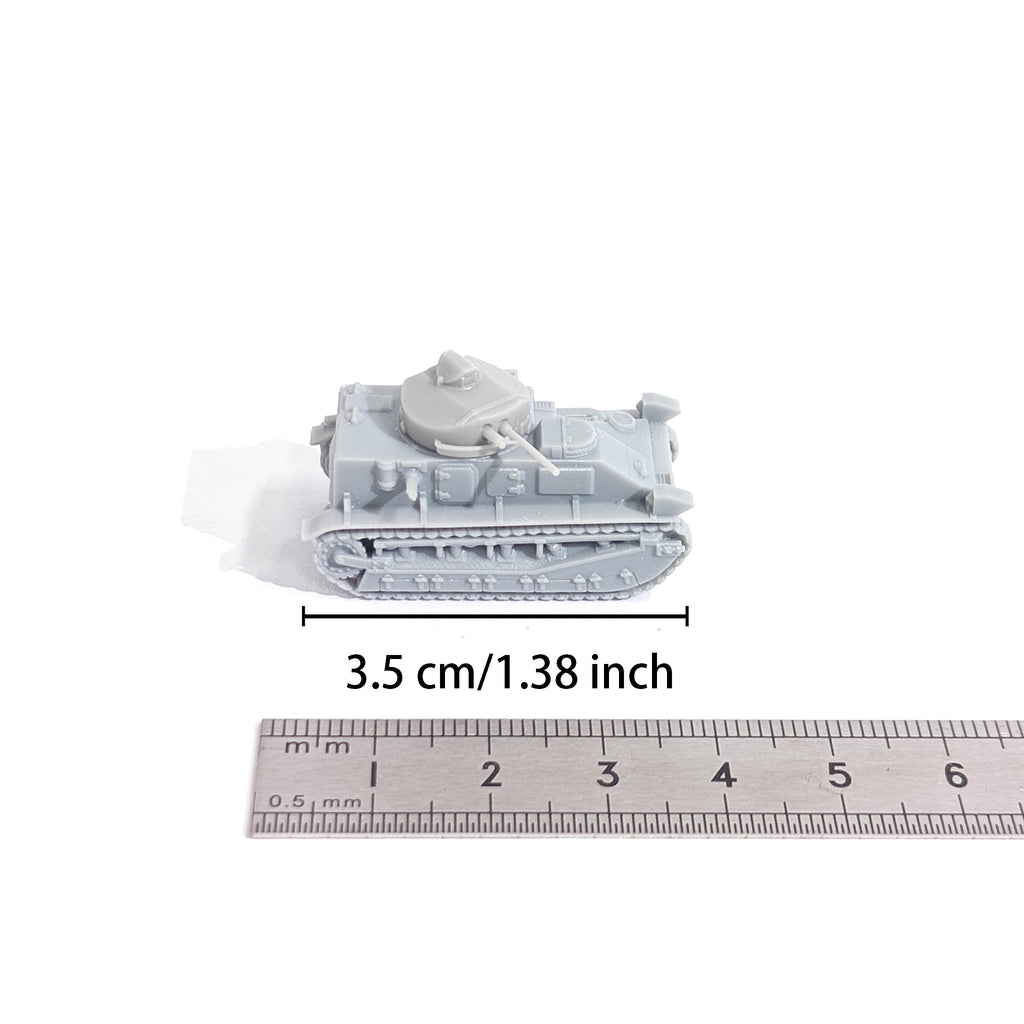 1/144 Scale Vickers Medium Mk2 unpainted miniatures reisn model kits