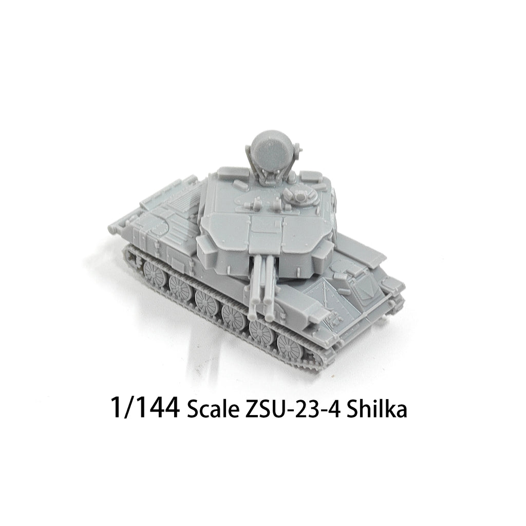 1/144 Scale ZSU-23-4 (Shilka) Self-Propelled Anti-Aircraft Gun Model kits