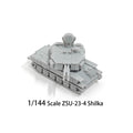 1/144 Scale ZSU-23-4 (Shilka) Self-Propelled Anti-Aircraft Gun Model kits