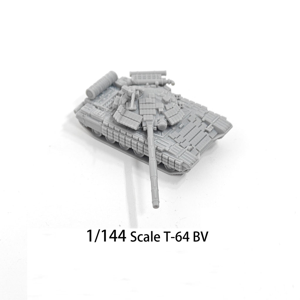1/144 Scale T-64BV main battle tank model kits