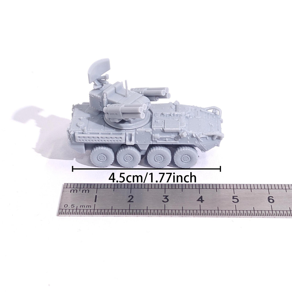 1/144 Scale Stryker Short-Range Air Defense unpainted miniatures reisn Model kits