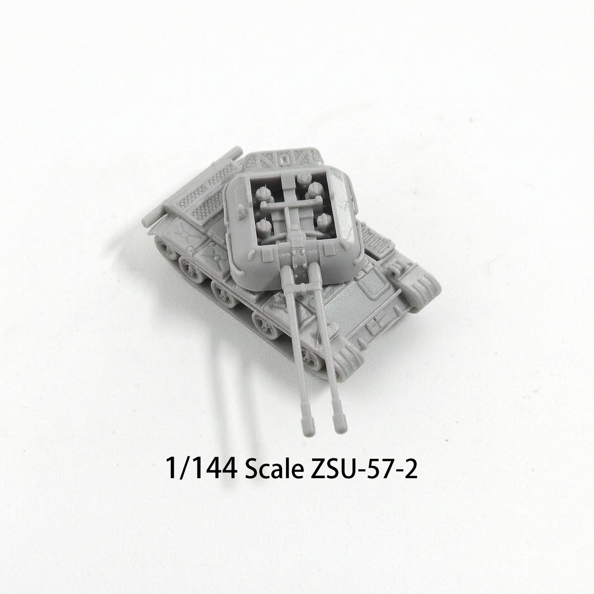 1/144 Scale ZSU-57-2 Soviet SPAAG Model kits Unpainted miniatures